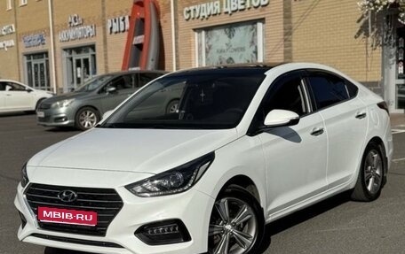 Hyundai Solaris II рестайлинг, 2017 год, 1 190 000 рублей, 1 фотография