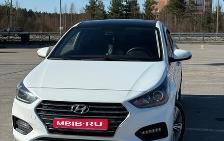 Hyundai Solaris II рестайлинг, 2017 год, 1 190 000 рублей, 9 фотография