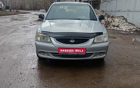 Hyundai Accent II, 2004 год, 355 000 рублей, 1 фотография