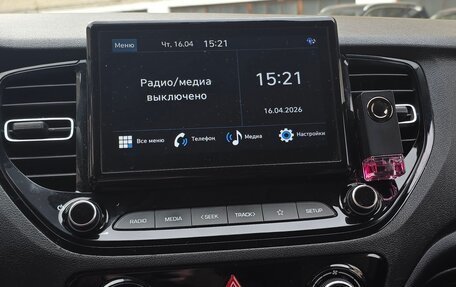 Hyundai Solaris II рестайлинг, 2021 год, 1 650 000 рублей, 19 фотография