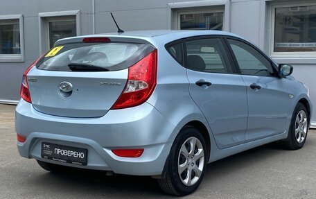 Hyundai Solaris II рестайлинг, 2011 год, 855 000 рублей, 6 фотография