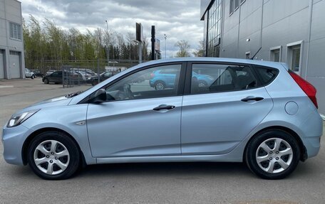 Hyundai Solaris II рестайлинг, 2011 год, 855 000 рублей, 10 фотография