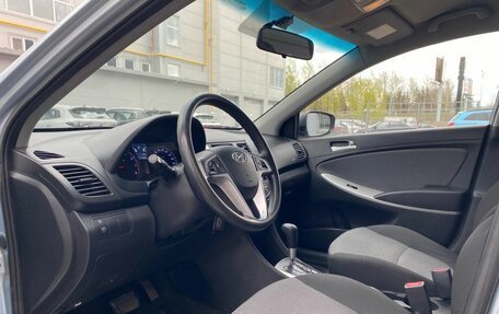 Hyundai Solaris II рестайлинг, 2011 год, 855 000 рублей, 20 фотография