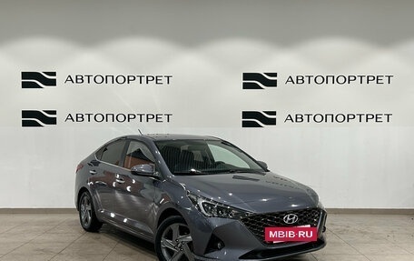 Hyundai Solaris II рестайлинг, 2021 год, 1 449 000 рублей, 8 фотография