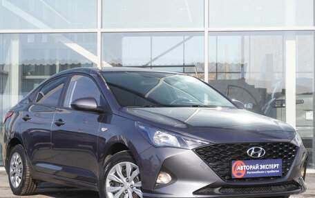 Hyundai Solaris II рестайлинг, 2021 год, 1 580 000 рублей, 3 фотография