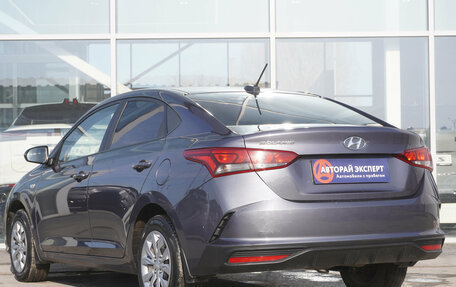 Hyundai Solaris II рестайлинг, 2021 год, 1 580 000 рублей, 7 фотография