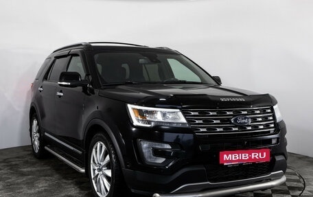 Ford Explorer VI, 2017 год, 2 549 000 рублей, 3 фотография