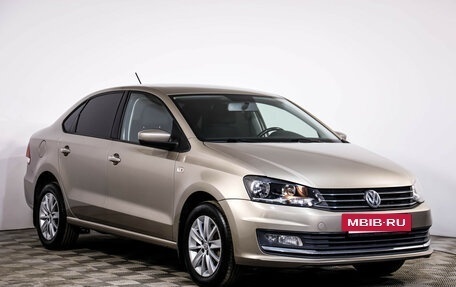 Volkswagen Polo VI (EU Market), 2017 год, 1 449 000 рублей, 3 фотография