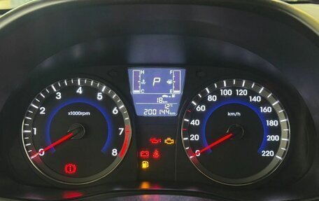 Hyundai Solaris II рестайлинг, 2016 год, 1 170 000 рублей, 13 фотография