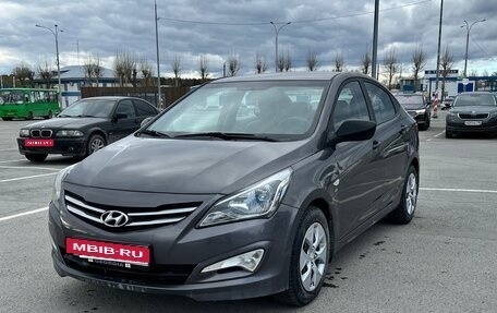 Hyundai Solaris II рестайлинг, 2014 год, 1 125 000 рублей, 1 фотография