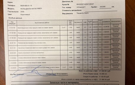 Volkswagen Multivan T5, 2009 год, 2 290 000 рублей, 28 фотография