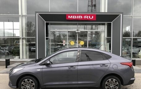 Hyundai Solaris II рестайлинг, 2021 год, 1 379 000 рублей, 8 фотография