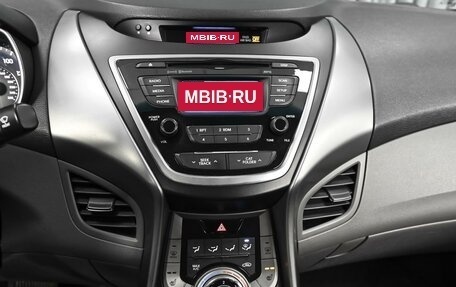 Hyundai Elantra V, 2013 год, 898 000 рублей, 14 фотография