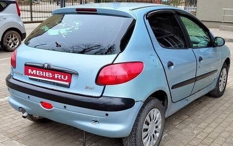 Peugeot 206, 2002 год, 210 000 рублей, 5 фотография