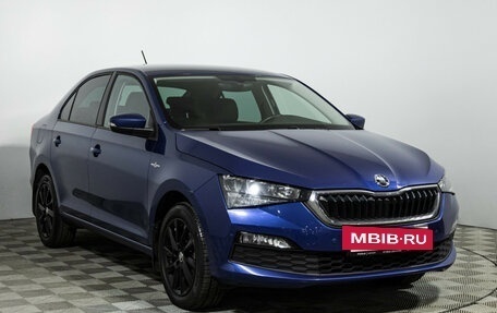 Skoda Rapid II, 2020 год, 1 649 777 рублей, 3 фотография