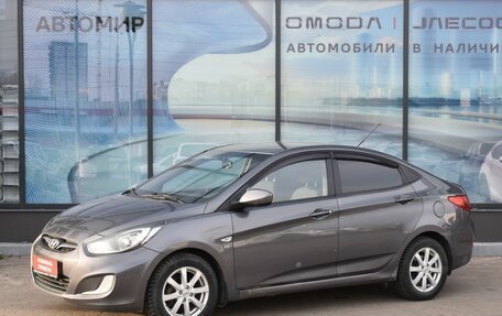 Hyundai Solaris II рестайлинг, 2013 год, 764 000 рублей, 1 фотография