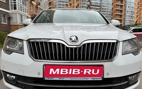 Skoda Superb III рестайлинг, 2014 год, 1 345 000 рублей, 20 фотография