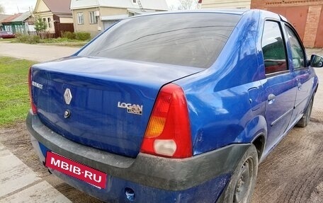 Renault Logan I, 2007 год, 127 000 рублей, 4 фотография
