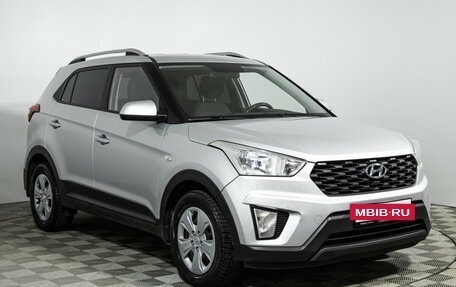 Hyundai Creta I рестайлинг, 2021 год, 1 599 777 рублей, 3 фотография