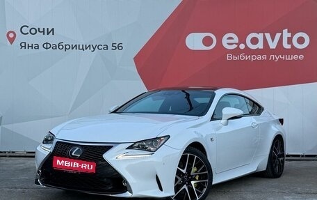 Lexus RC I рестайлинг, 2017 год, 3 149 000 рублей, 1 фотография