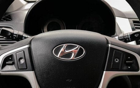 Hyundai Solaris II рестайлинг, 2011 год, 739 000 рублей, 18 фотография