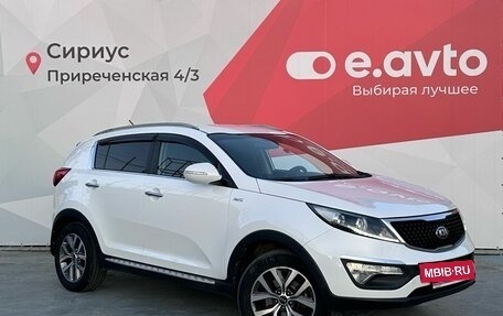 KIA Sportage III, 2014 год, 1 590 000 рублей, 3 фотография