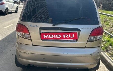 Daewoo Matiz I, 2012 год, 150 000 рублей, 5 фотография