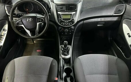 Hyundai Solaris II рестайлинг, 2013 год, 625 000 рублей, 14 фотография