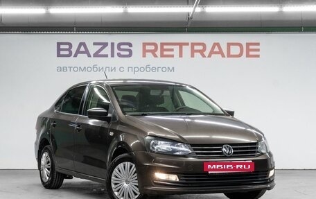 Volkswagen Polo VI (EU Market), 2016 год, 1 090 000 рублей, 4 фотография