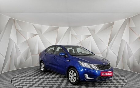 KIA Rio III рестайлинг, 2013 год, 925 150 рублей, 3 фотография