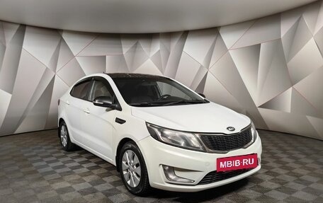 KIA Rio III рестайлинг, 2014 год, 739 000 рублей, 3 фотография