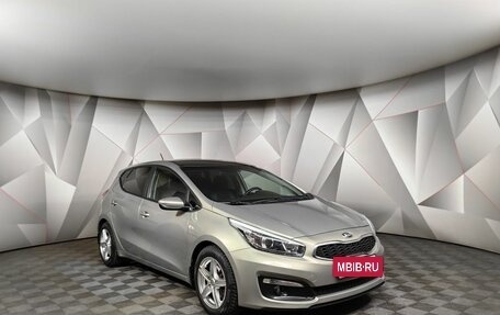 KIA cee'd III, 2016 год, 1 259 000 рублей, 3 фотография
