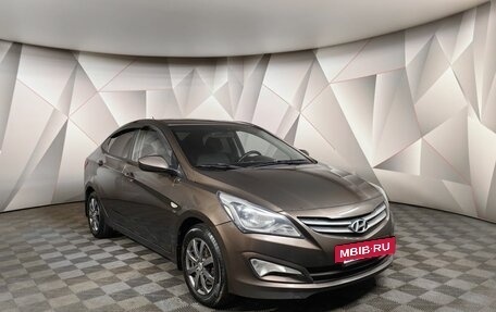 Hyundai Solaris II рестайлинг, 2014 год, 870 000 рублей, 3 фотография