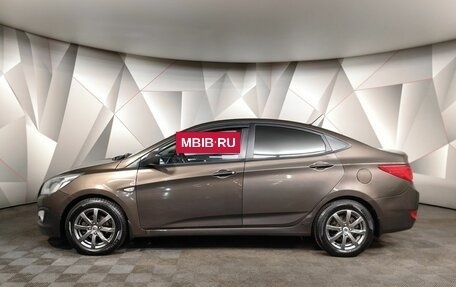 Hyundai Solaris II рестайлинг, 2014 год, 870 000 рублей, 5 фотография
