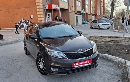 KIA Rio III рестайлинг, 2016 год, 1 230 000 рублей, 18 фотография