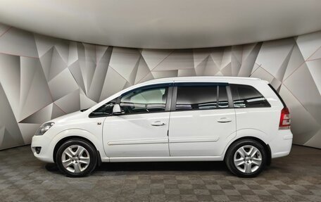 Opel Zafira B, 2014 год, 639 000 рублей, 5 фотография