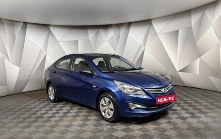Hyundai Solaris II рестайлинг, 2015 год, 1 243 000 рублей, 3 фотография