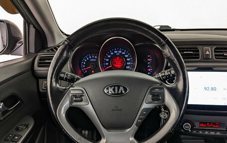 KIA Rio III рестайлинг, 2016 год, 1 200 000 рублей, 21 фотография