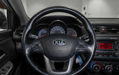 KIA Rio III рестайлинг, 2014 год, 875 000 рублей, 10 фотография