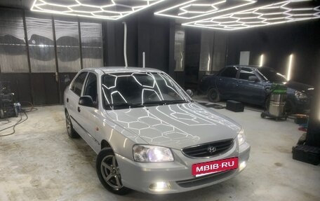 Hyundai Accent II, 2008 год, 465 000 рублей, 21 фотография