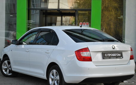 Skoda Rapid I, 2014 год, 770 000 рублей, 5 фотография