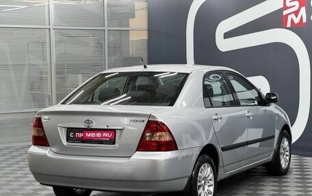 Toyota Corolla, 2003 год, 509 900 рублей, 6 фотография