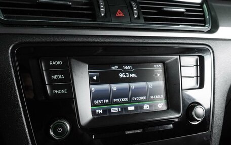 Skoda Rapid I, 2016 год, 1 309 000 рублей, 17 фотография