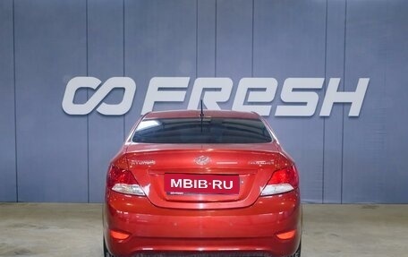 Hyundai Solaris II рестайлинг, 2011 год, 635 000 рублей, 4 фотография