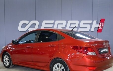Hyundai Solaris II рестайлинг, 2011 год, 635 000 рублей, 2 фотография