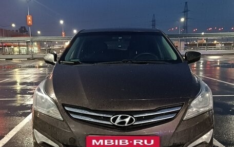 Hyundai Solaris II рестайлинг, 2014 год, 820 000 рублей, 10 фотография