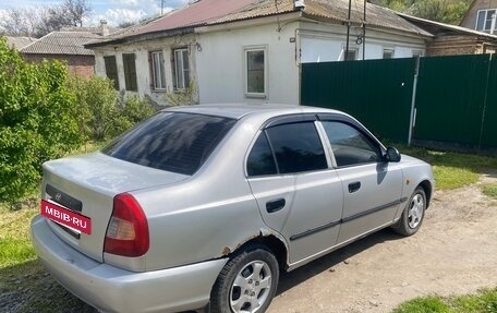 Hyundai Accent II, 2003 год, 215 000 рублей, 5 фотография