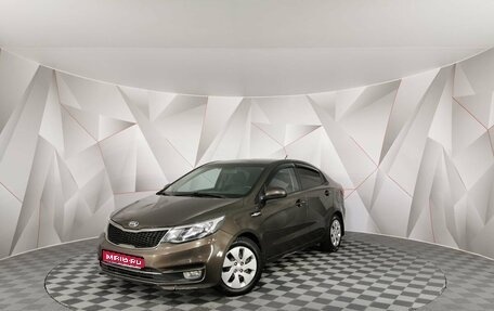 KIA Rio III рестайлинг, 2016 год, 995 000 рублей, 1 фотография