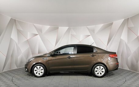 KIA Rio III рестайлинг, 2016 год, 995 000 рублей, 5 фотография