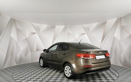 KIA Rio III рестайлинг, 2016 год, 995 000 рублей, 4 фотография